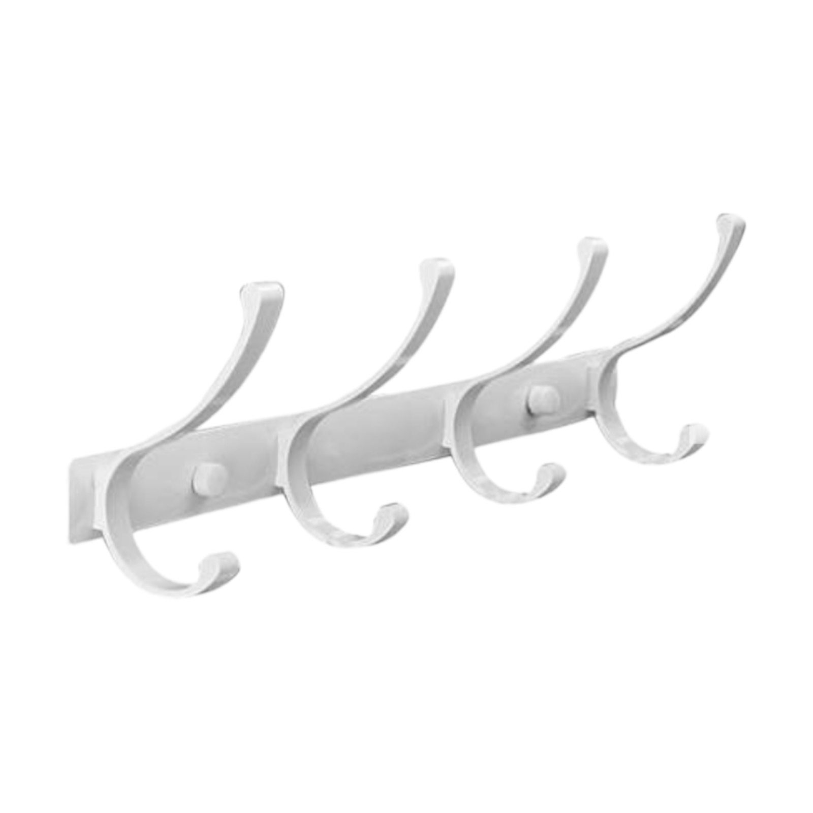 Закачалка с четири куки, Бяла AR880100-4W